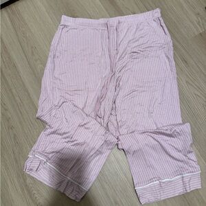 Auden Pink Striped Pajama Pants